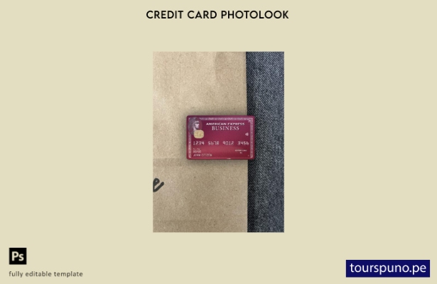 listo para imprimir plantilla frontal de apariencia fotográfica de tarjeta de ne